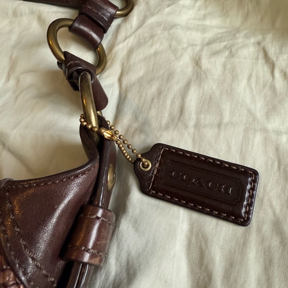 Coach Bleecker Limited Edition python embossed le… - image 2